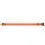 WAU DOG nepremočljiva ovratnica - oranžna 24-40 cm / 20 mm
