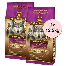 WOLFSBLUT Wild Game Adult 2 x 12,5 kg