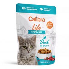 Calibra Cat Life Sterilised Raca v omaki 85 g