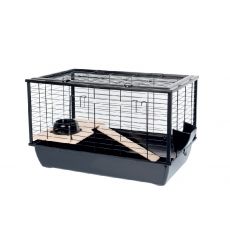 Kletka za glodavce in majhne živali Bunny 80 De Luxe ČRNA