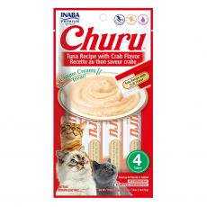 Inaba Churu pire cat tuna z okusom rakovice 4 x 14 g