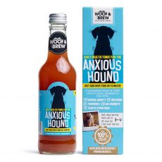 Woof & Brew Anxious Hound Tonik proti strahu, tesnobi in nervozi 330 ml