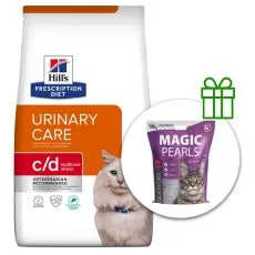 Hill's Prescription Diet Feline Urinary Care c/d Multicare Stress 8 kg + stelja BREZPLAČNO
