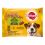 Pedigree Mixed izbor hran z zelenjavo v soku 6 x (4 x 100 g)