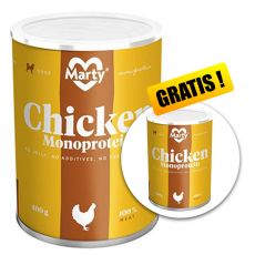 Konzerva MARTY Chicken Monoprotein 400g 1+1