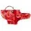 Plavalni jopič Hurtta Life Savior ECO coral camo 0-5 kg