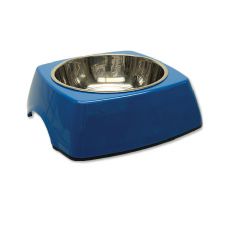 Posoda za pse DOG FANTASY, oglata - 0,70 L, modra