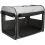 Trixie T-Camp boks iz najlona M-L siv 95 x 75 x 70 cm