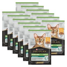 PURINA PRO PLAN CAT STERILISED MAINTENANCE vrečka - piščanec 12 x 85 g