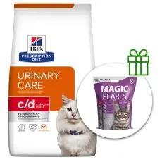 Hill's Prescription Diet Feline c/d Urinary Stress Chicken 8 kg + stelja BREZPLAČNO