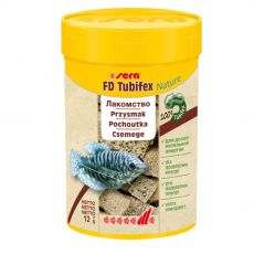 Dopolnilna hrana za ribe sera FD Tubifex Nature 100 ml