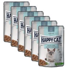 Happy Cat Sensitive Magen & Darm / želodec in črevesje 6 x 85 g