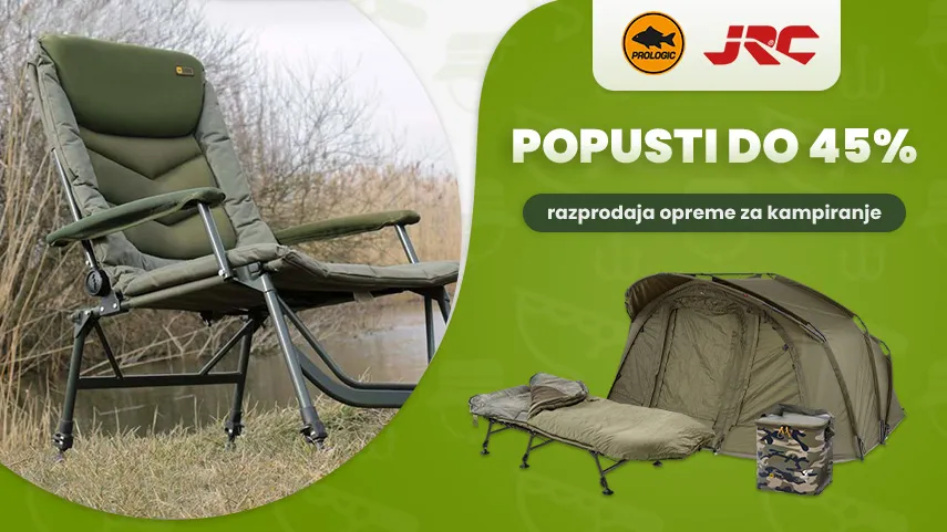 Razprodaja opreme za kampiranje