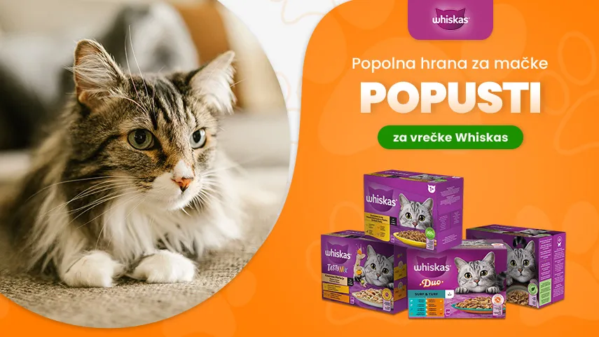 Whiskas akcija