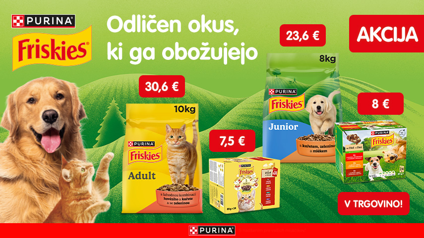Friskies akcijska cena